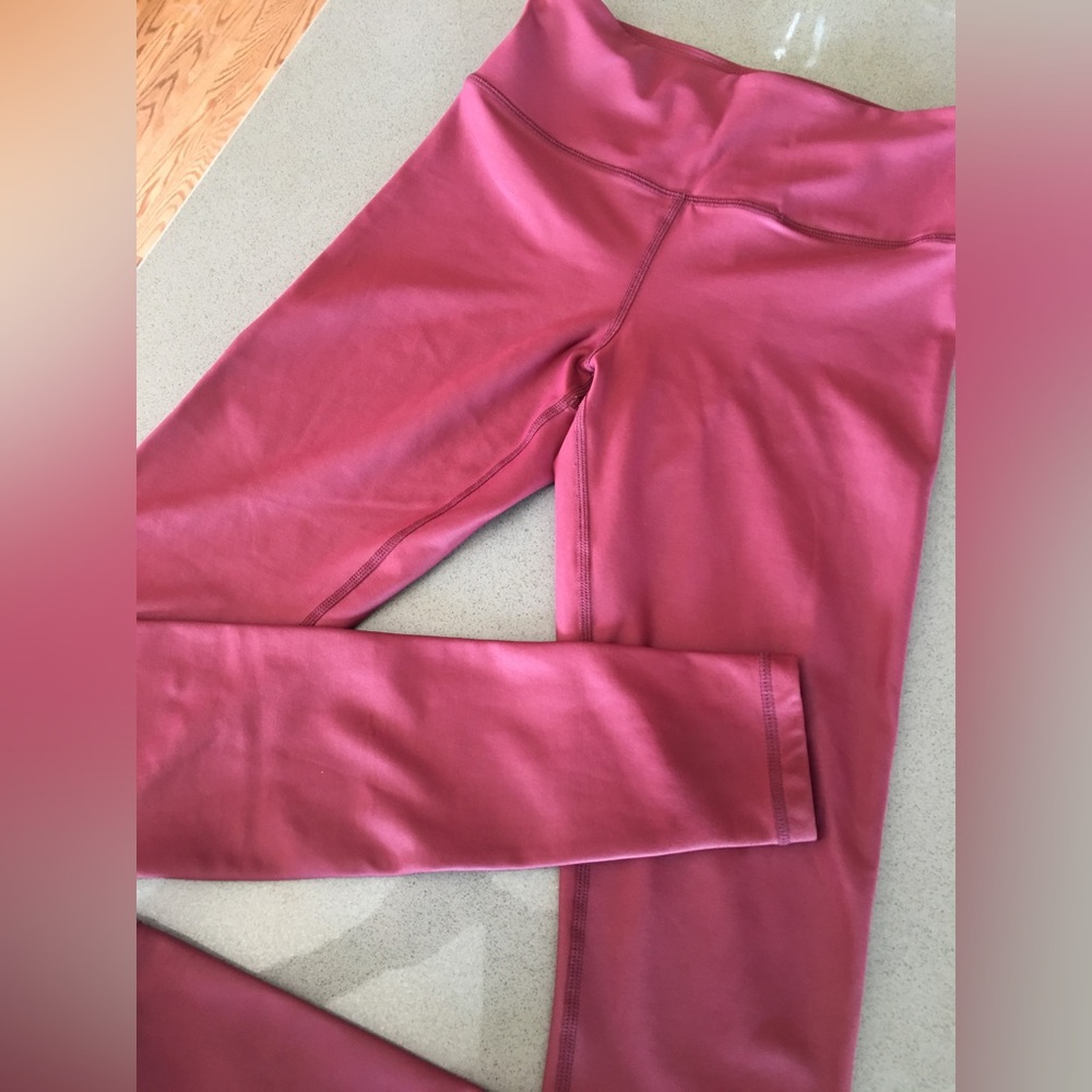 ZYIA Active - Cranberry Metallic Light-n-Tight High Rise Legging